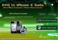 4Videosoft DVD to iPhone 4 Suite screenshot